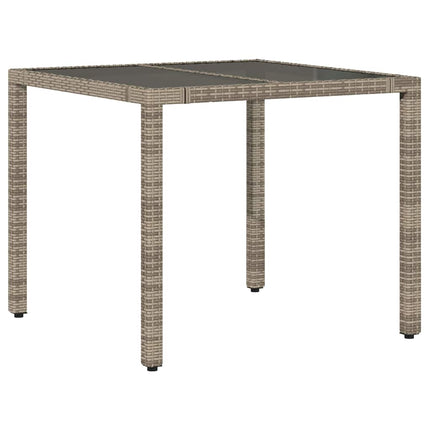 Have Spisebordssæt 3 pcs Grå polyrattan