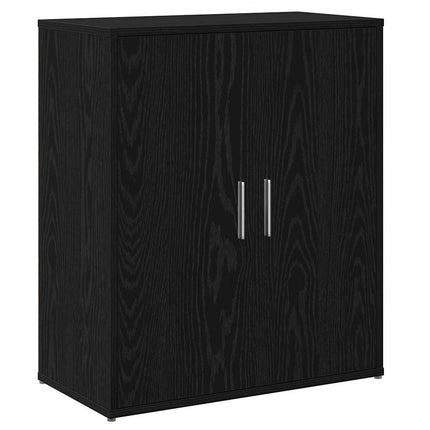 Sideboard 2 pcs Sort eg 60 x 31 x 70 cm Konstrueret træ