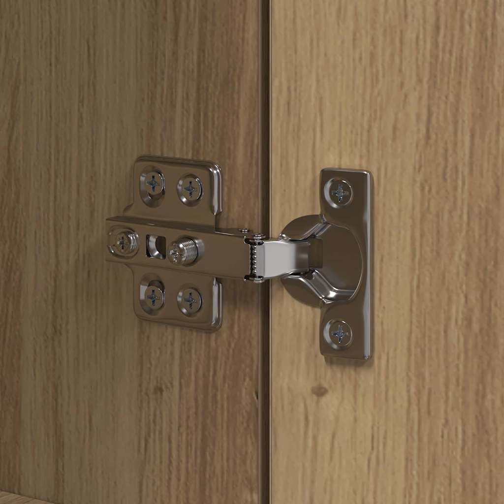 Køkken skænk med hylde 2 pcs Artisan Egetræ 60 x 50 x 180 cm