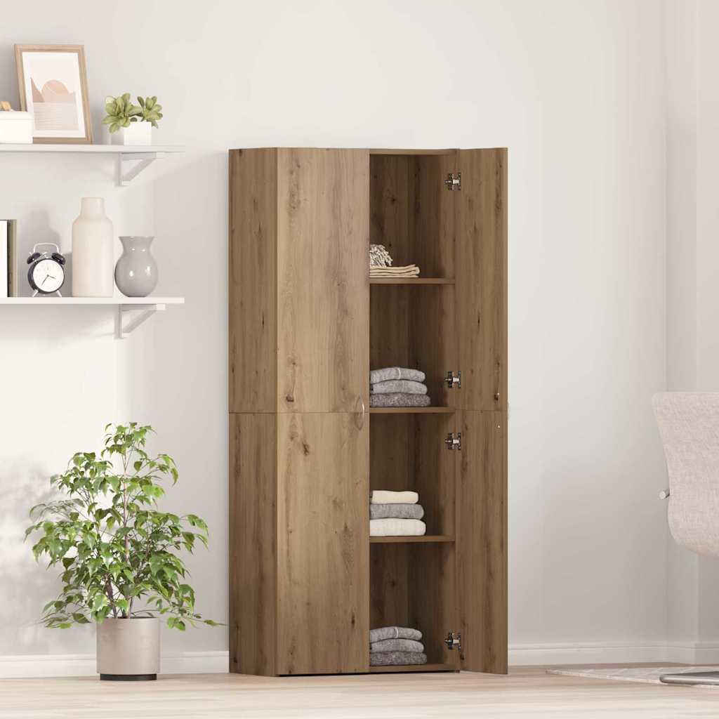 Kontorskab Artisan Egetræ 60 x 32 x 152,5 cm Konstrueret træ