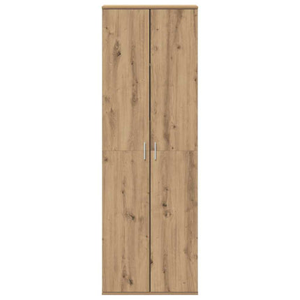 Highboard 60 x 35 x 180 cm Konstrueret træ artisan eg