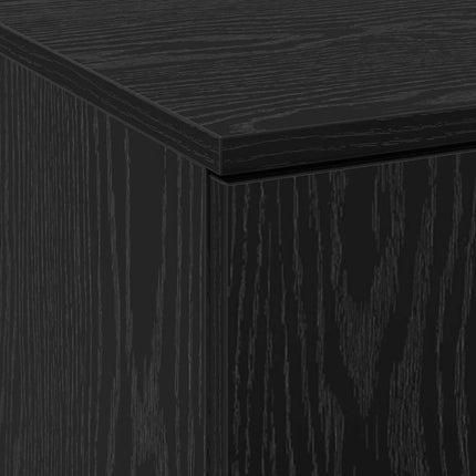 Highboard Sort eg 60 x 35 x 180 cm Konstrueret træ