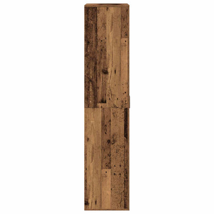 Highboard 80 x 39 x 178 cm Konstrueret træ Gammelt træ