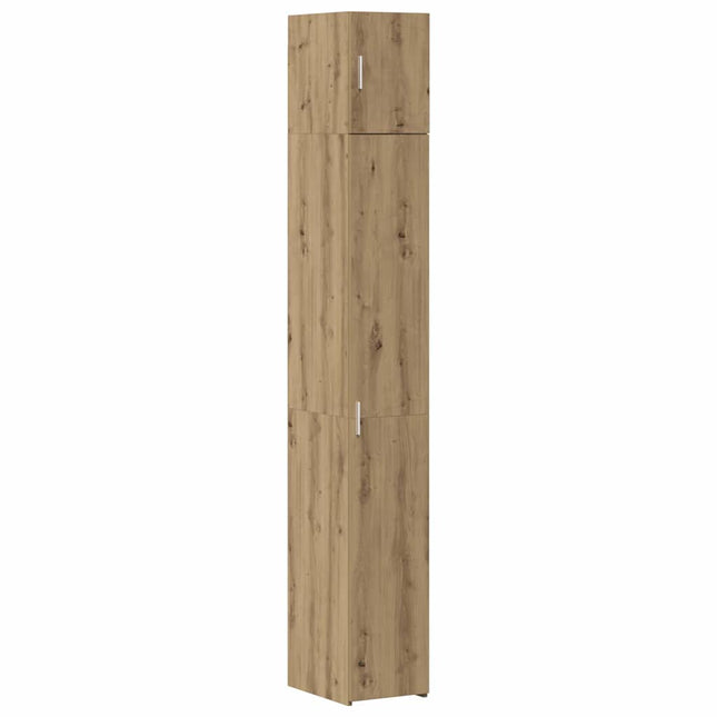 Opbevaringsskab med hylder Artisan-eg 30 x 42,5 x 225 cm