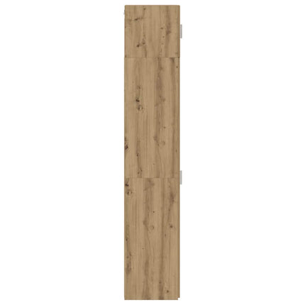 2-delt opbevaringsskab med hylder 2 pcs Artisan-eg