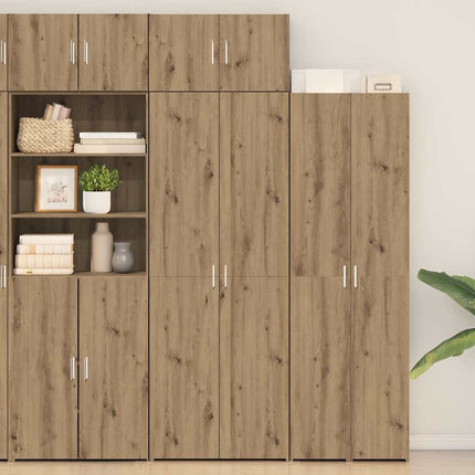 Opbevaringsskab 3 pcs Artisan Egetræ 70 x 42,5 x 185 cm