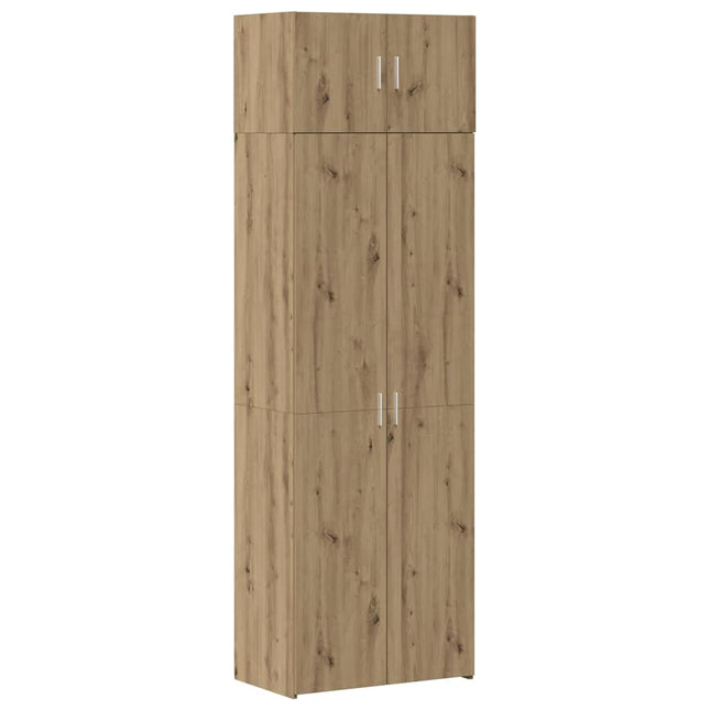 Opbevaringsskab 2 pcs Artisan Egetræ 70 x 42,5 x 225 cm