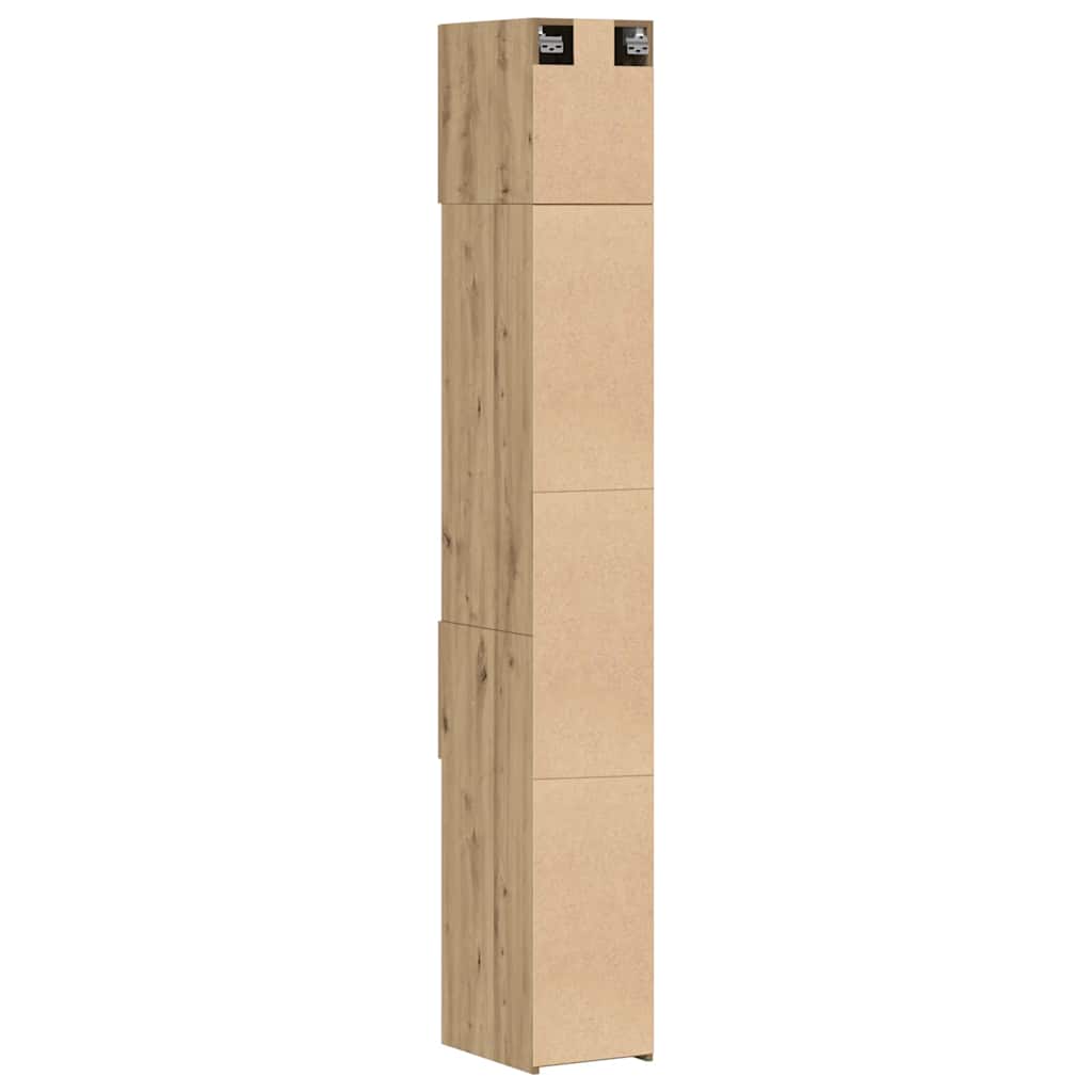 Opbevaringsskab 2 pcs Artisan Egetræ 30 x 42,5 x 225 cm