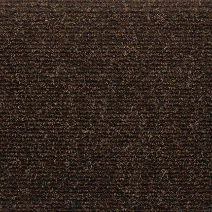 trappemåtter selvklæbende 20 stk. 65x21x4 cm brune halvrunde store
