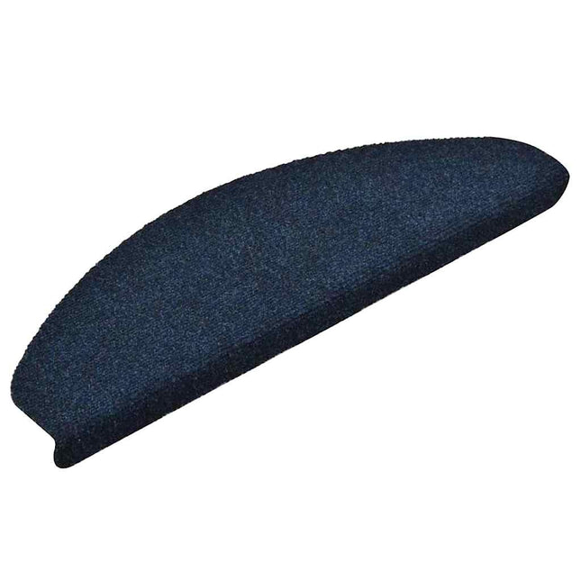 trappemåtter selvklæbende 20 stk. 65x21x4 cm marineblå halvrund store