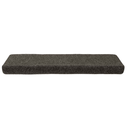 trappemåtter selvklæbende 30 stk. 65x21x4 cm antracit rektangulær kant