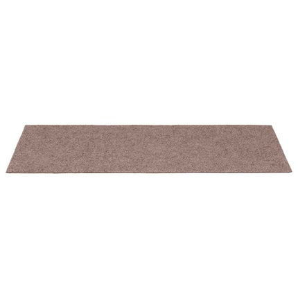 trappemåtter selvklæbende 30 stk. 60x25 cm lysebrune rektangulære