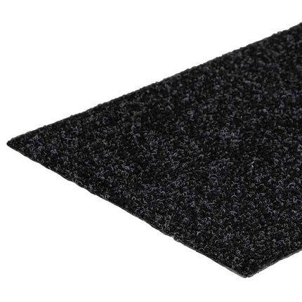 trappemåtter selvklæbende 30 stk. 76x20 cm sorte rektangulære