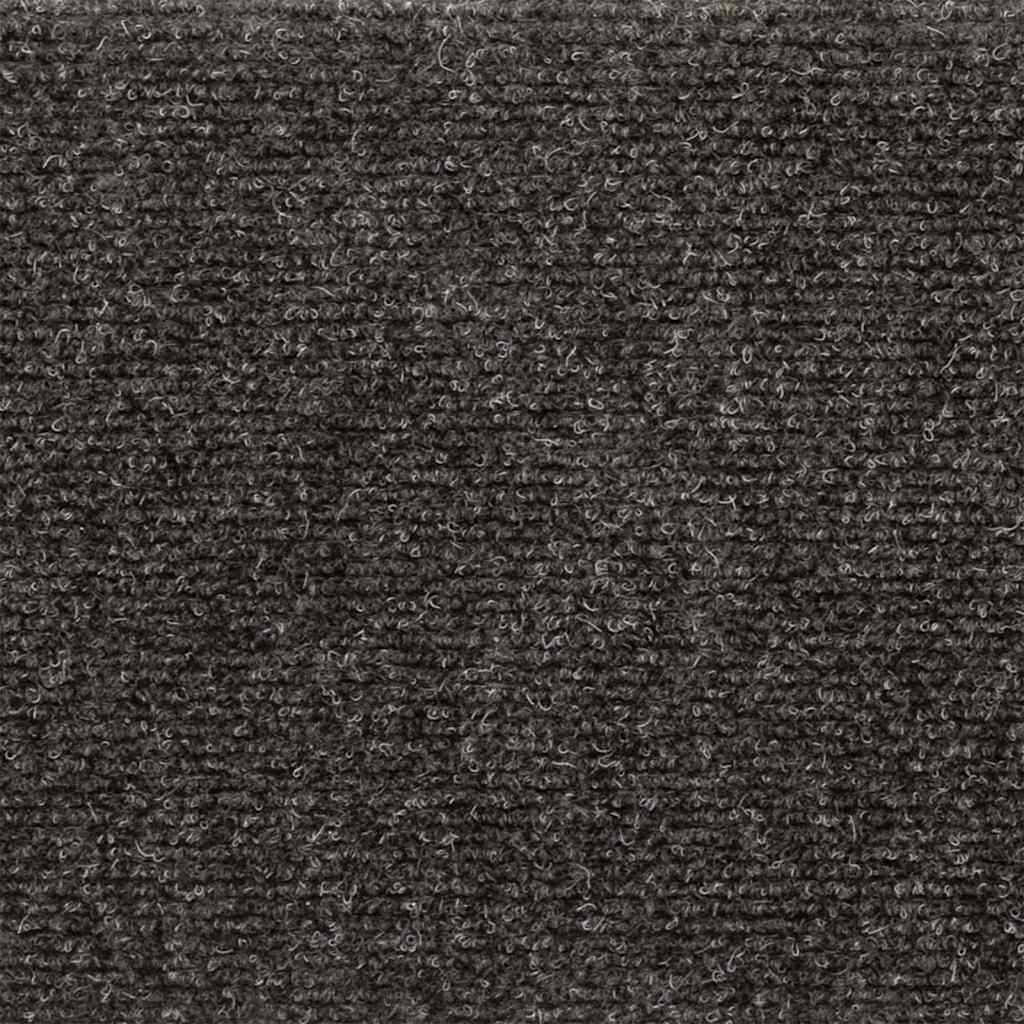 trappemåtter selvklæbende 30 stk. 76x20 cm antracit rektangulære