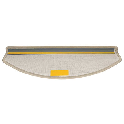 trappemåtter 30 stk. 65 x 24 x 4 cm taupe halvrund store