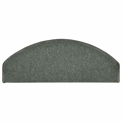 trappemåtter 30 stk. 65 x 24 x 4 cm mørkegrønne halvrunde store