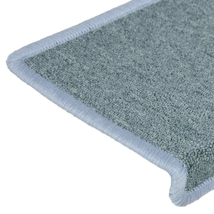 trappemåtter 30 stk. 65 x 21 x 4 cm havblå rektangulær kant