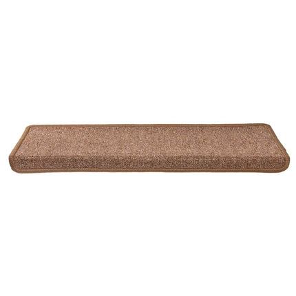 trappemåtter 30 stk. 65x21x4 cm brune rektangulære kanter