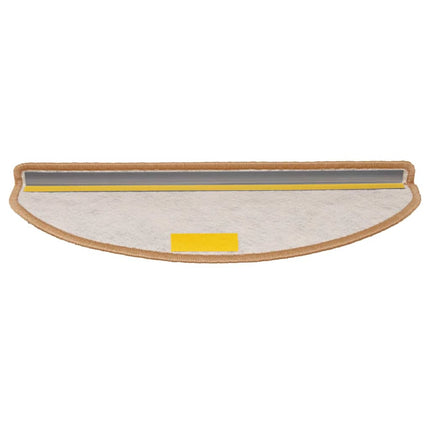 selvklæbende trappemåtter 30 stk. 65x21x4 cm sisal-look sisal