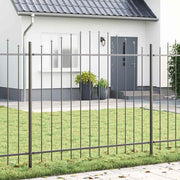 Havehegn 3 pcs Grå 170 x 190 cm Pulverlakeret stål