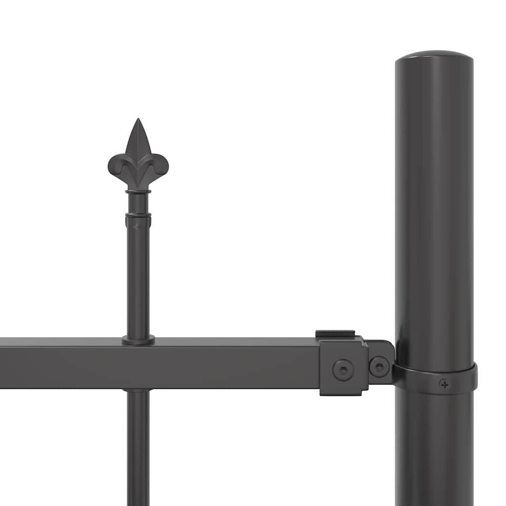 Havehegn 8 pcs Grå 170 x 140 cm Pulverlakeret stål