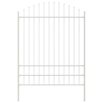 Havehegn WOERDEN 3 stk. 170 x 225 cm Pulverlakeret stål Hvid
