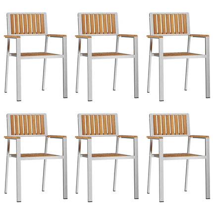 Udendørs spise sæt 7 stk. 180 x 90 x 75 cm