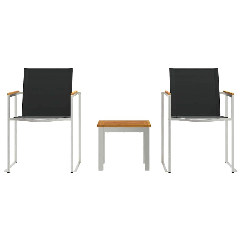 Have Spisebordssæt 3 pcs Brun og sort