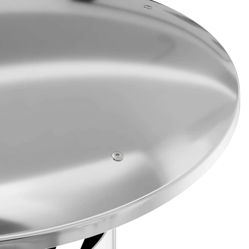 Skorsten Forlængelse Sølv 35 x 35 x 65 cm Rustfrit stål