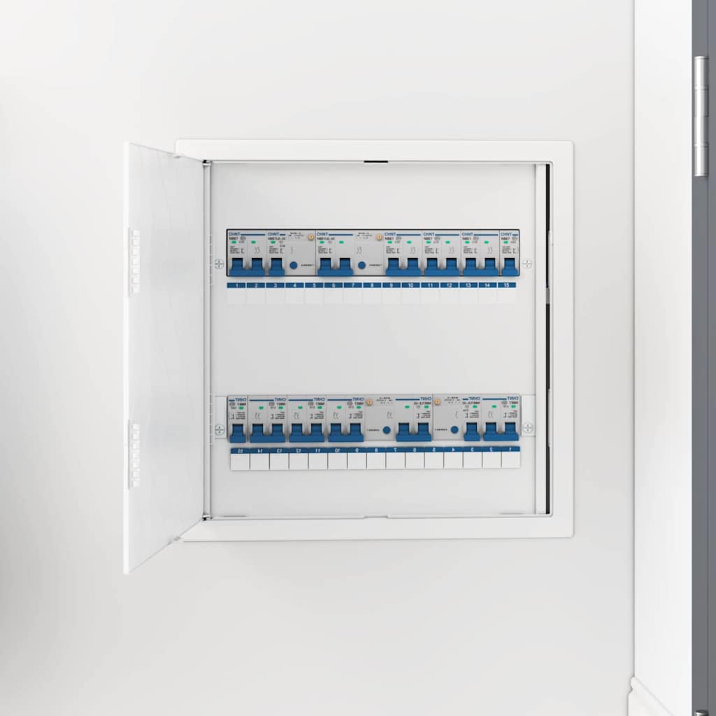 Adgangspaneler Hvid 40 x 40 cm ABS Plastik billede