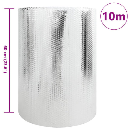 Radiator varmereflektor Sølv 10 x 0,6 m Polyethylen