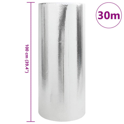 Radiator varmereflektor Sølv 30 x 1 m Polyethylen