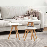 Sofabord Brun 50 x 50 x 46 cm Massivt valnøddetræ