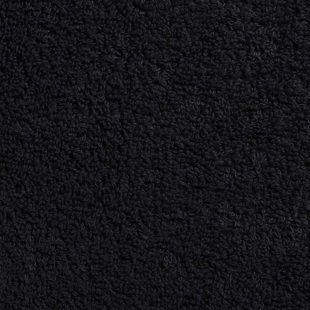 Gæstehåndklæde SOLUND 50 pcs Sort 50 x 100 cm 550 gsm