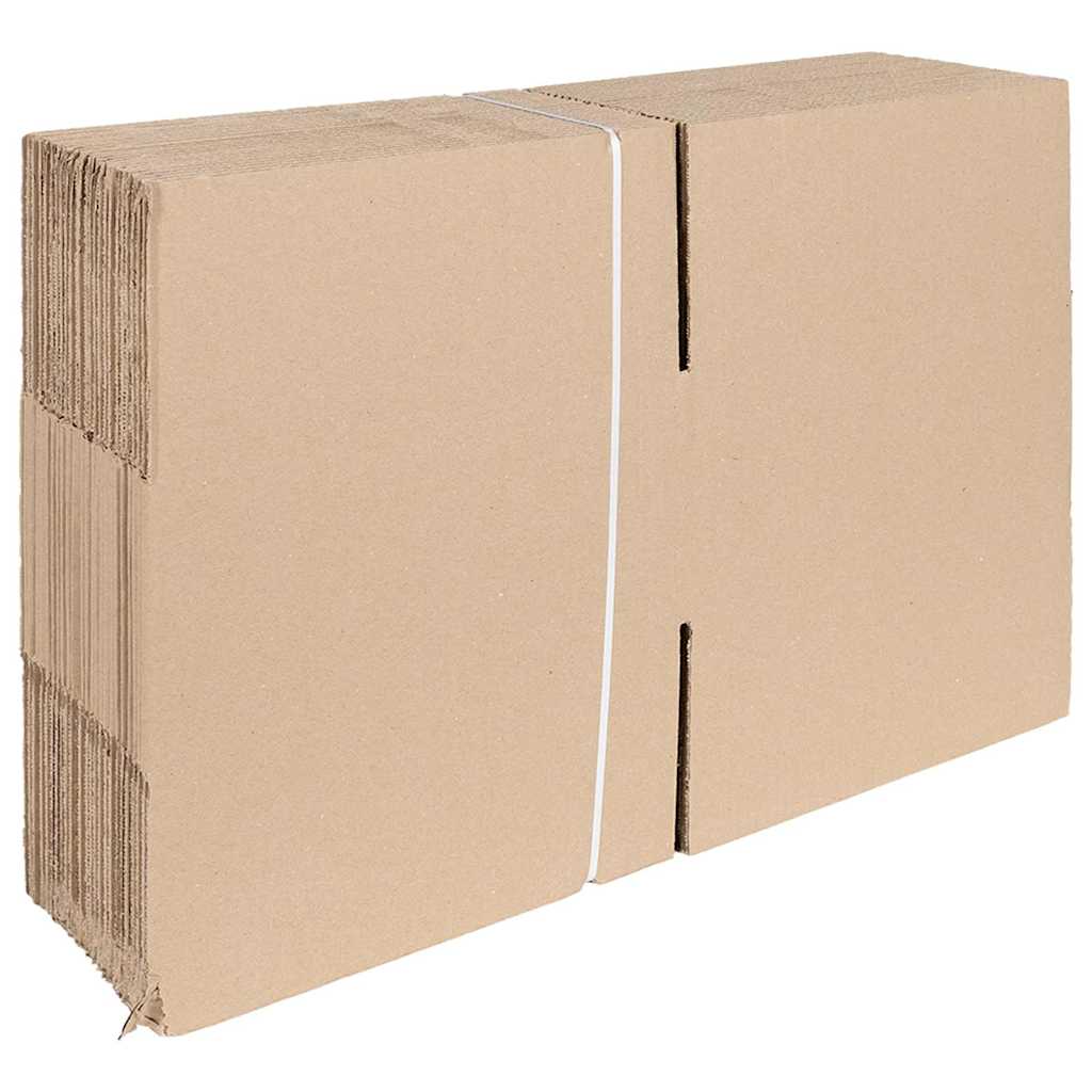Foldbar Kasse 50 pcs Naturfarvet 30 x 30 x 15 cm Pap