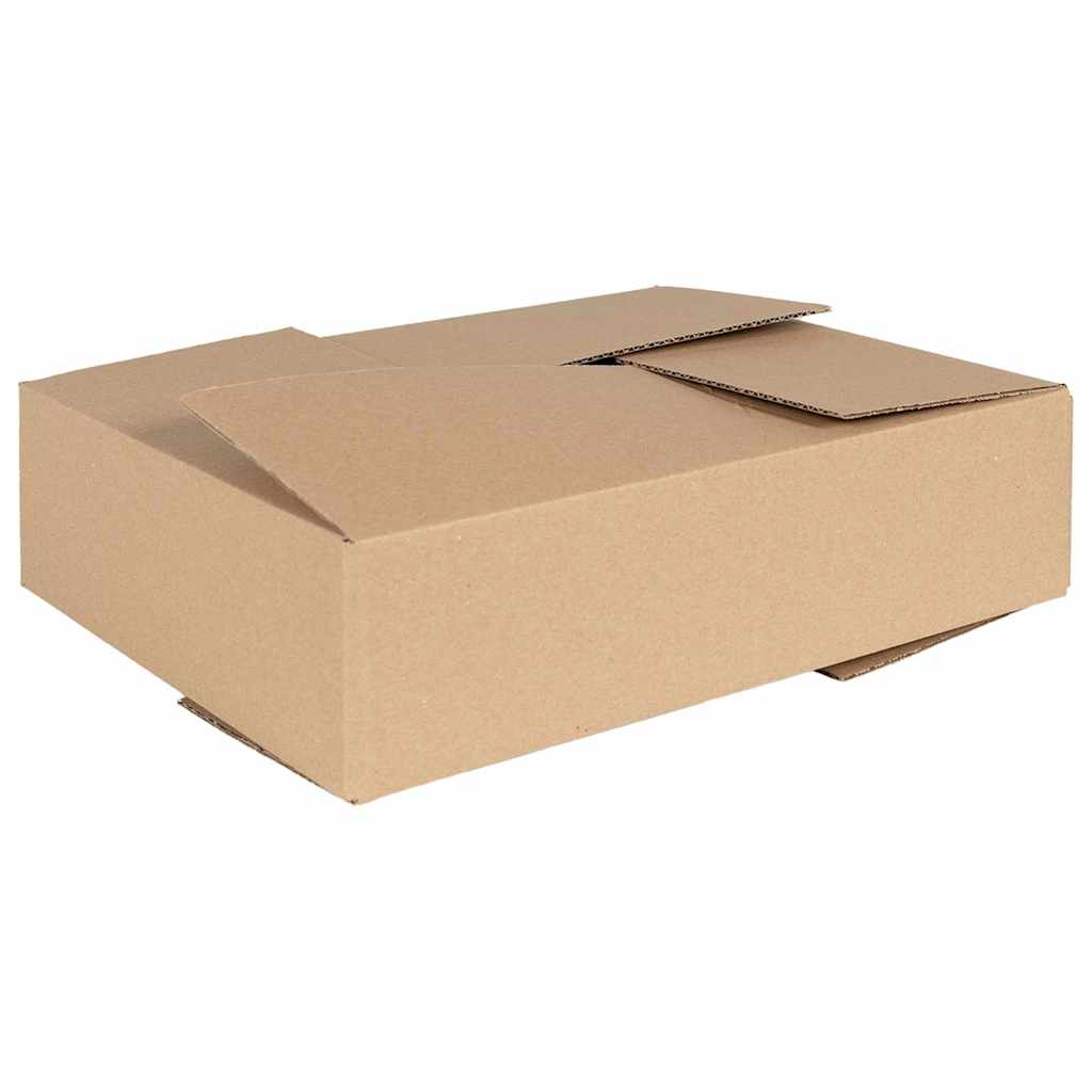 Foldbar Kasse 50 pcs Naturfarvet 40 x 30 x 10 cm Pap