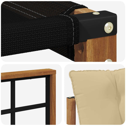 Udendørs sofagruppe 7 stk. Naturlig og Beige