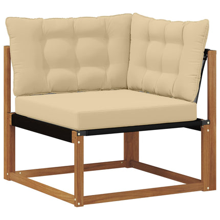 Udendørs sofagruppe 7 stk. Naturlig og Beige