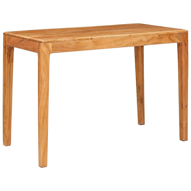 Spisebord 110 x 55 x 76 cm Massivt Akacietræ Brun Rektangulær