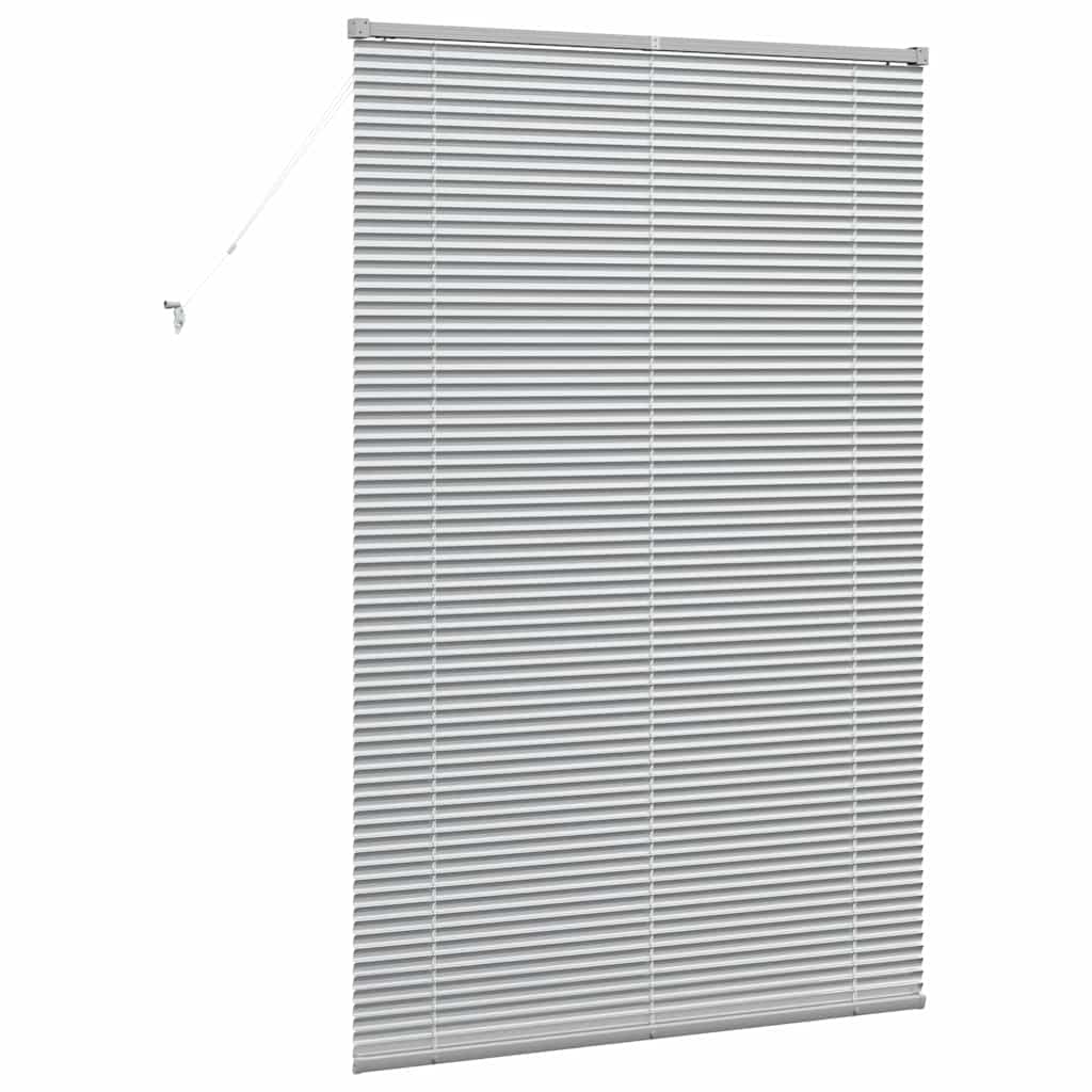 Persienner Sølv 175 x 120 cm Aluminium