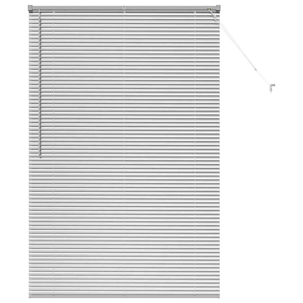 Persienner Sølv 175 x 120 cm Aluminium
