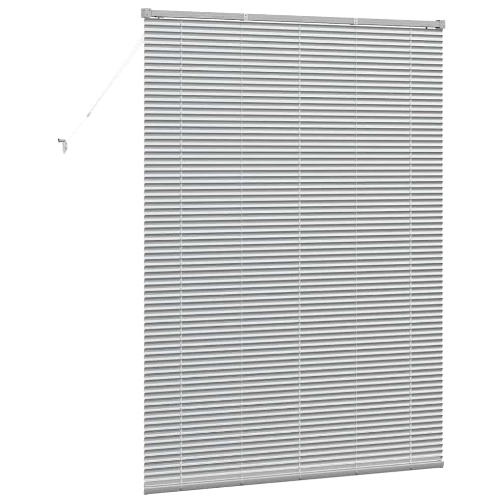 Persienner Sølv 175 x 135 cm Aluminium