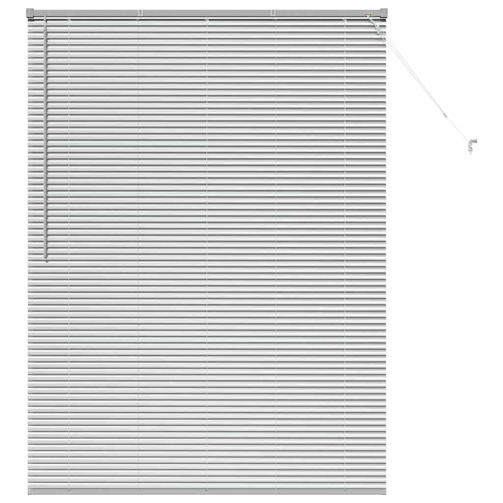 Persienner Sølv 175 x 135 cm Aluminium