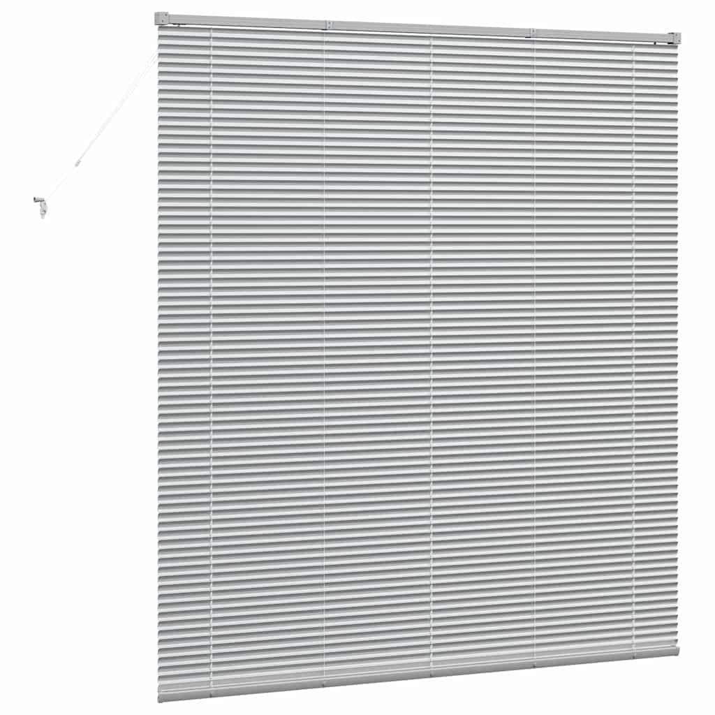 Persienner Sølv 175 x 160 cm Aluminium