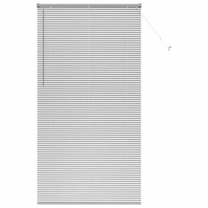 Persienner Sølv 220 x 120 cm 25 mm Aluminium