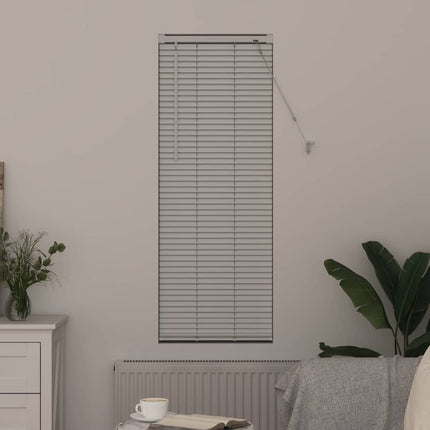 Persienner Hvid 130 x 45 cm 25 mm Aluminium