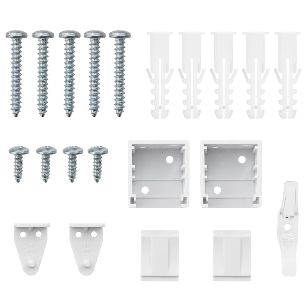 Persienner Hvid 175 x 40 cm Aluminium