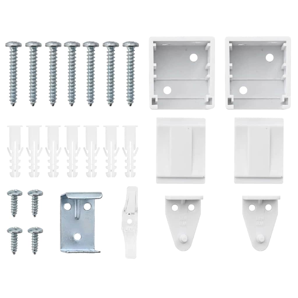 Persienner Hvid 175 x 105 cm Aluminium