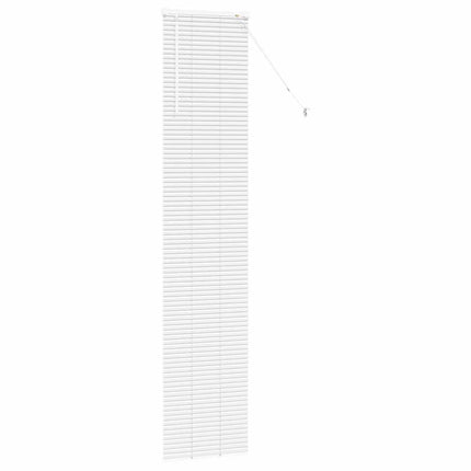 Persienner Hvid 220 x 45 cm Aluminium
