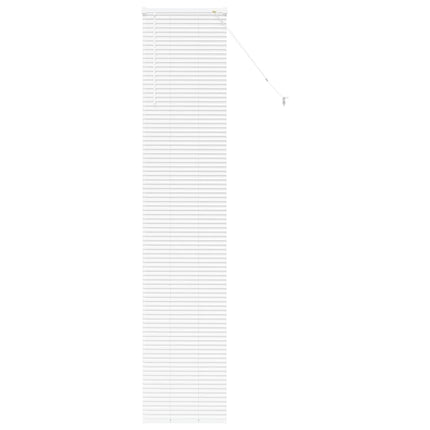 Persienner Hvid 220 x 45 cm Aluminium
